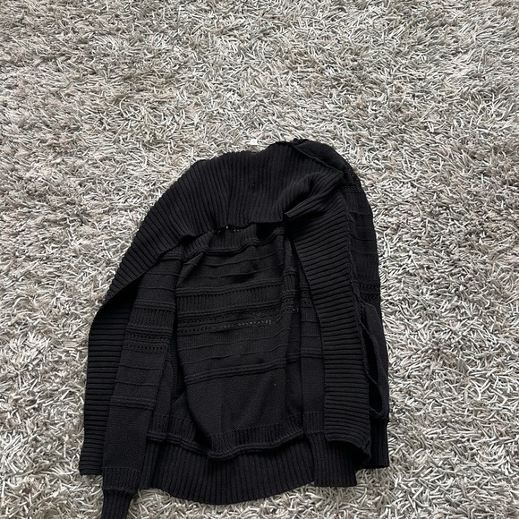 Veronica Beard Cardigan Black Mesh Women's Sz Small❤️ - Picture 5 of 7